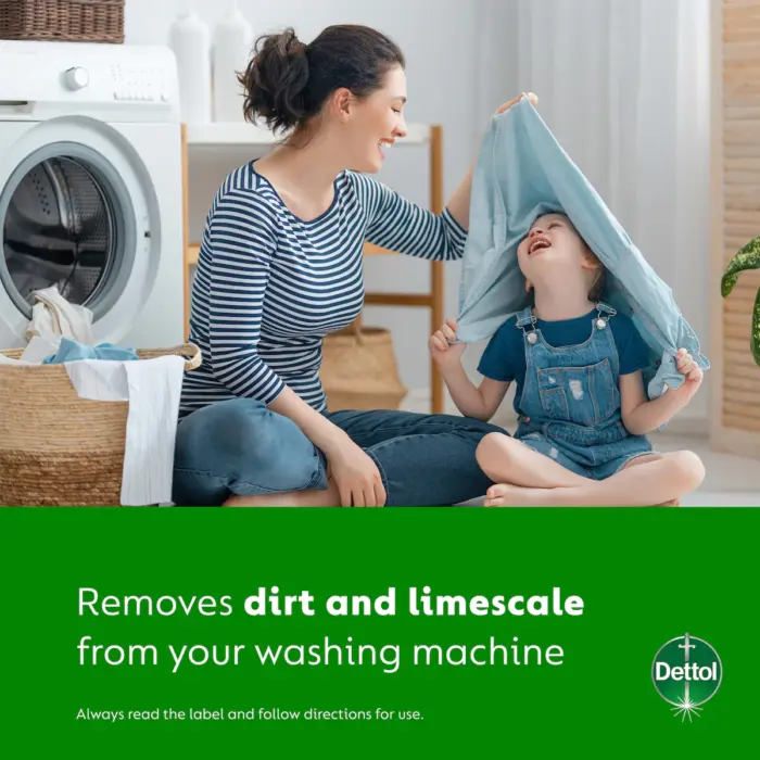 Dettol Odour Eliminator Washing Machine Cleaner 250mL - Image 5