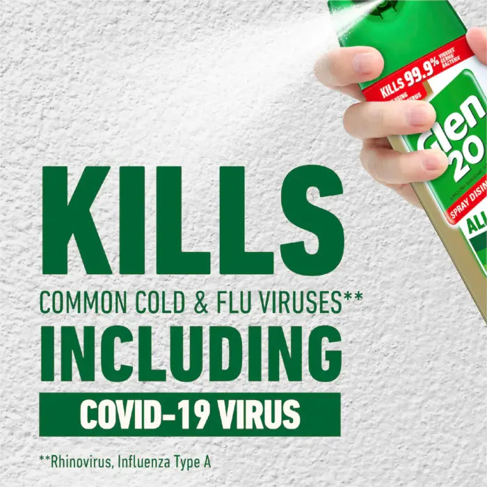Glen 20 All-In-One Original Disinfectant Spray 490g - Image 5