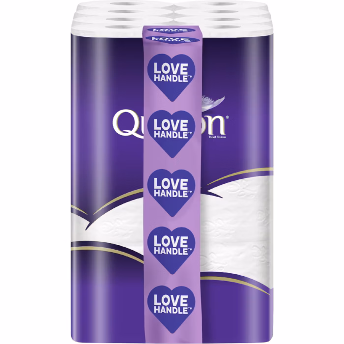 Quilton White 3 Ply Toilet Paper 24 pack - Image 3