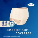 Tena Discreet Super Pant Large Cream 95-130cm 707ml Cream - Image 2