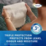 Tena Discreet Super Pant Large Cream 95-130cm 707ml Cream - Image 5