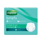 Depend Briefs Super Plus Large 120-150cm Unisex 4300ml