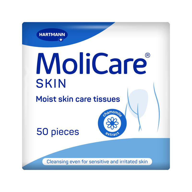 995075-1 MoliCare® Skin Moist Skin Care Tissues 20x30cm - Image 1