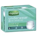 Depend Unisex Underwear Super Plus Large 97-127cm Unisex 2000ml