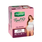 Depend Real Fit Super underwear for Women XL 122-162cm 1320ml