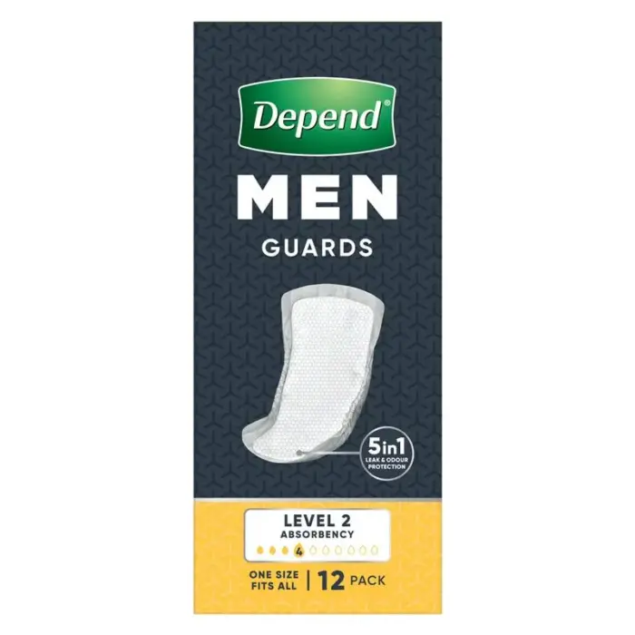 Depend Guards for Men Level 2 One Size fits all 535ml - Image 3