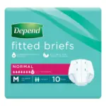 Depend  Briefs Medium 70-110cm Unisex 2300ml - Image 2