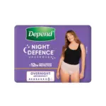 Depend Real Fit Night Defence Underwear for Women Large 112-137cm 1350ml - Image 4