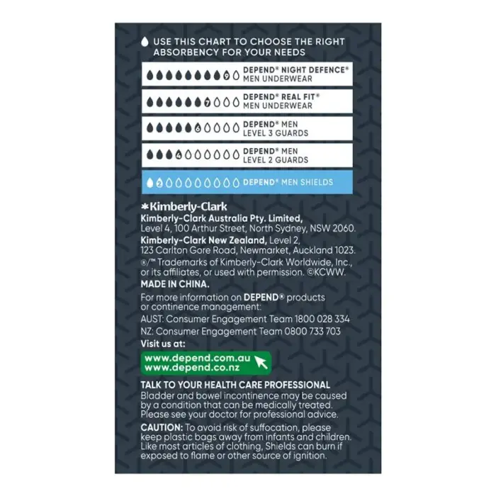 Depend Shields for Men One Size fits all 90 ml - Image 4