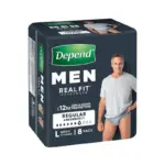 Depend Real Fit Underwear for Men Large 97-127cm 1320ml