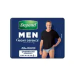 Depend Real Fit Night Defence Underwear for Men Large 97-127cm 1350ml - Image 4