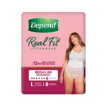 Depend Real Fit Regular Underwear for Women Large 112-137cm 920ml - Image 2
