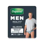 Depend Real Fit Underwear for Men Medium 86-117cm 1320ml