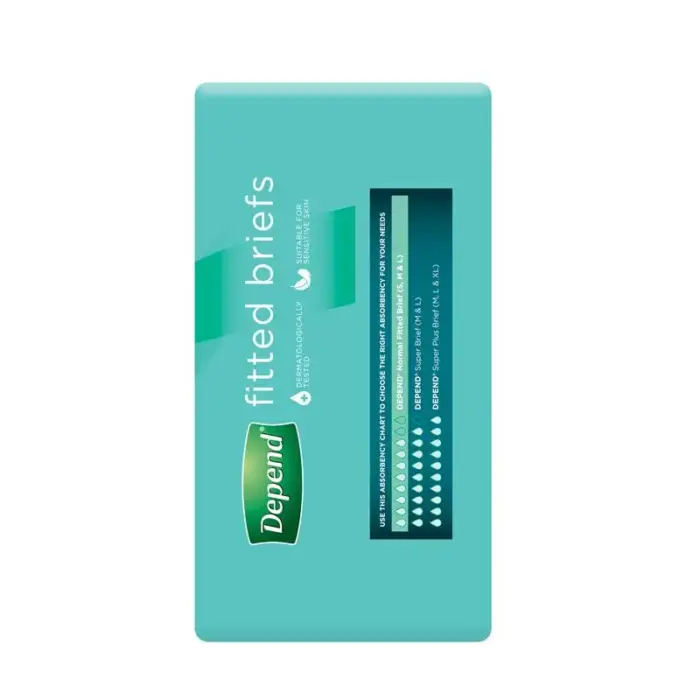 Depend  Briefs Large 82-144cm Unisex 2600 ml - Image 5