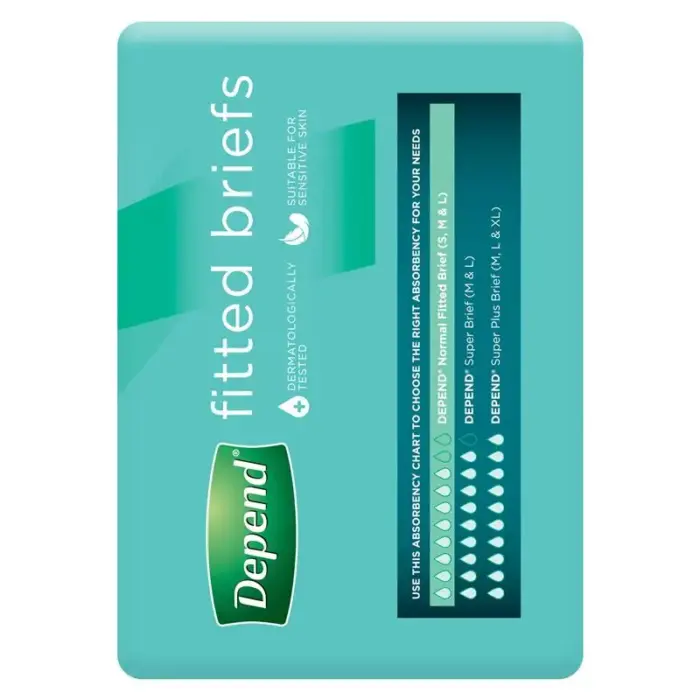 Depend  Briefs Medium 70-110cm Unisex 2300ml - Image 5