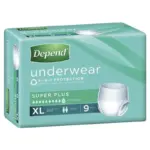 Depend Unisex Underwear Super Plus XL 122-162cm Unisex 2000ml