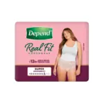 Depend Real Fit Super underwear for Women Medium 86-117cm 1320ml - Image 3