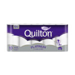 Quilton Platinum 5Ply White Toilet Tissue 10 pack