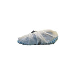 Livingstone Shoe Cover Overshoes, Nonwoven, Blue with Non-Skid Blue Friction Strips, 40gsm, HACCP Certified - Image 3