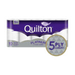 Quilton Platinum 5Ply White Toilet Tissue 10 pack - Image 4