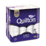Quilton White 3 Ply Toilet Paper 48 pack - Image 2