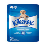 Kleenex Complete Clean White Toilet Paper 24 pack