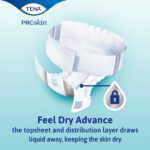 TENA ProSkin Flex Ultima - Belted Incontinence Briefs Large 83-120cm Unisex 2980 ml - Image 2