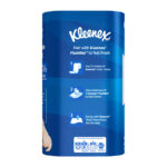Kleenex Complete Clean White Toilet Paper 24 pack - Image 4