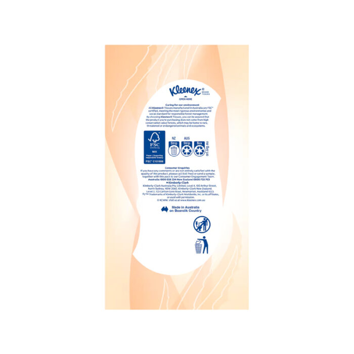 Kleenex Aloe Vera & Vitamin E 3 Ply Facial Tissues 95 pack - Image 3