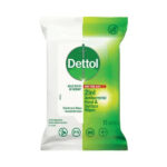Dettol Hands and Surface Wipes 15pk 2 in 1 Antibacterial