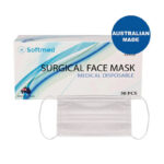 Softmed Surgical Face Masks 50 Pack Australian Made