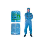 Universal Disposable Coveralls Protective Suit with Hood, Extra Large,  Non-Woven, Recyclable Polypropylene, Blue, 50/Carton