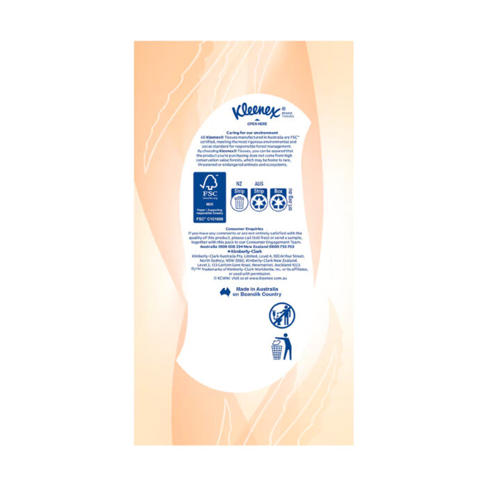 Kleenex Aloe Vera & Vitamin E 3 Ply Facial Tissues 140 pack - Image 3