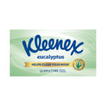 Kleenex Eucalyptus 3 Ply Facial Tissues 140 pack
