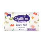Quilton 3 Ply Large & Thick Hypo-Allergenic Facial Tissue 96 pack