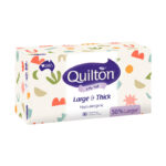 Quilton 3 Ply Large & Thick Hypo-Allergenic Facial Tissue 96 pack - Image 2