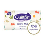 Quilton 3 Ply Large & Thick Hypo-Allergenic Facial Tissue 96 pack - Image 3