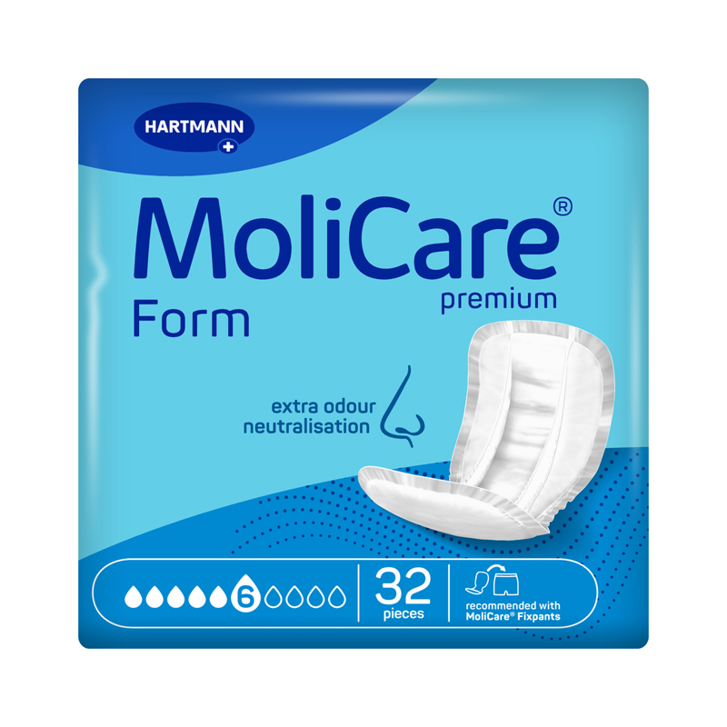113-1 MoliCare Premium Form 6 Drops Pads - One size fits all Unisex 2353ml - Image 1