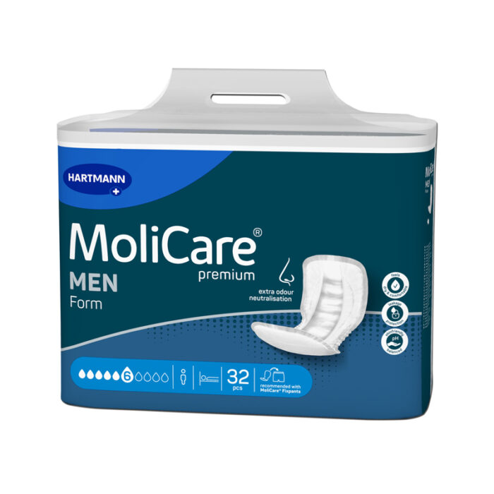 MoliCare Premium Form 6 Drops Pads -  One size fits all  Men 2441ml - Image 3