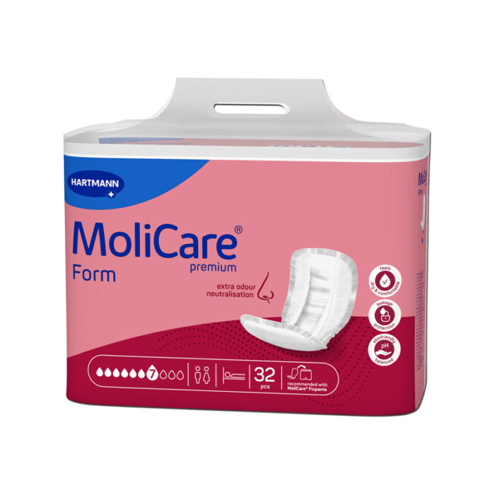 MoliCare Premium Form 7 Drops Pads -  One size fits all  Unisex 2598ml - Image 3
