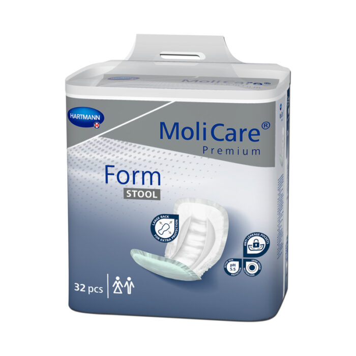 MoliCare Premium Form  STOOL Pads - One size fits all Unisex 1295ml - Image 3