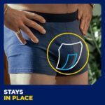 TENA MEN Active Fit Absorbent Protector Level 1 One Size Fits All 193ml - Image 3