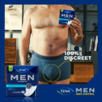 TENA MEN Active Fit Absorbent Protector Level 1 One Size Fits All 193ml - Image 4