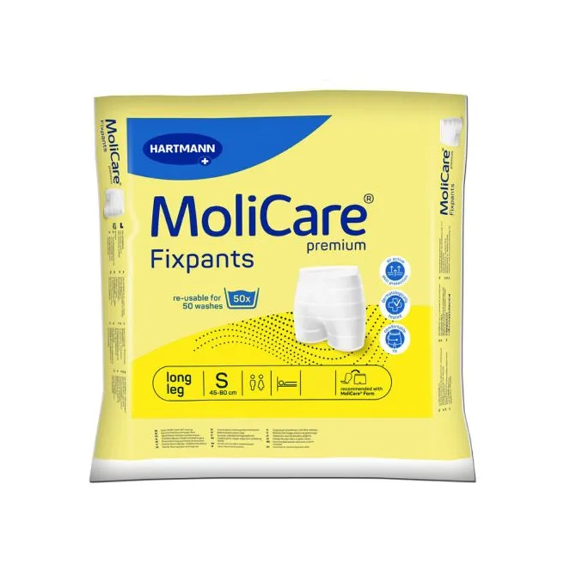 120-1 MoliCare Premium Fixpants Long Leg - Small 45-80cm Unisex - Image 1