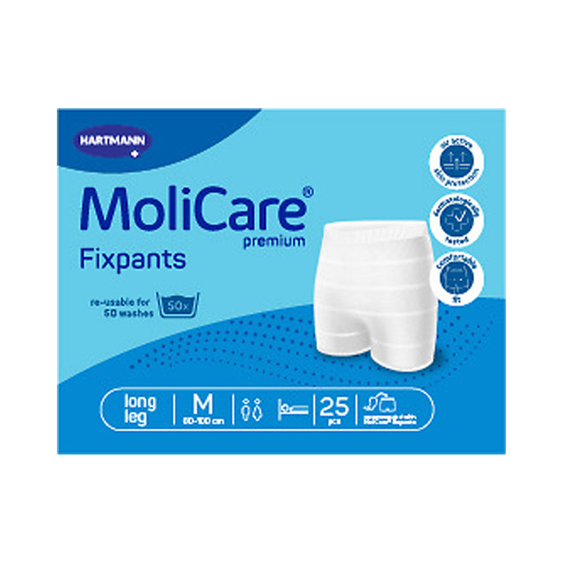 121-1 MoliCare Premium Fixpants Long Leg - Medium 60-100cm Unisex - Image 1