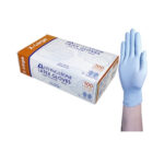 Livingstone Latex Examination Gloves, ASTM, Low Powder, Small, Blue Colour - Image 3