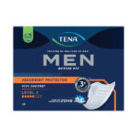 TENA MEN Active Fit Absorbent Protector Level 3 One Size Fits All 497ml