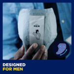 TENA MEN Active Fit Absorbent Protector Level 3 One Size Fits All 497ml - Image 3