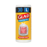 Glad Kitchen Tidy Bag Wavetop Large 30 pack