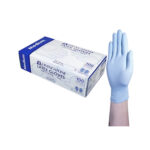 Livingstone Latex Examination Gloves, ASTM, Low Powder, Large, Blue Colour - Image 2